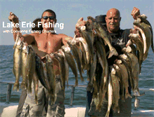 Tablet Screenshot of lake-erie-fishing.com